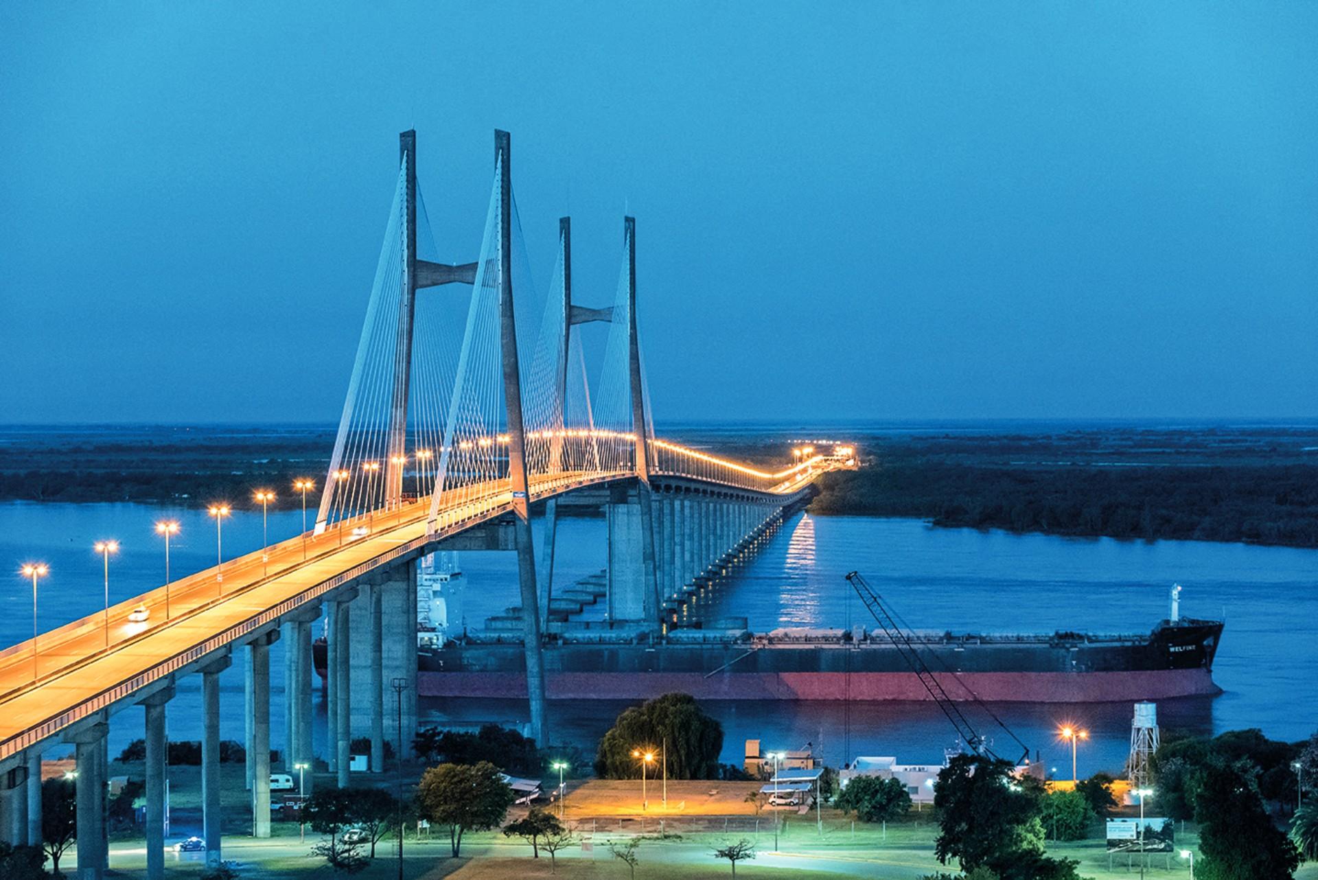 Rosario-Victoria Bridge, Argentina