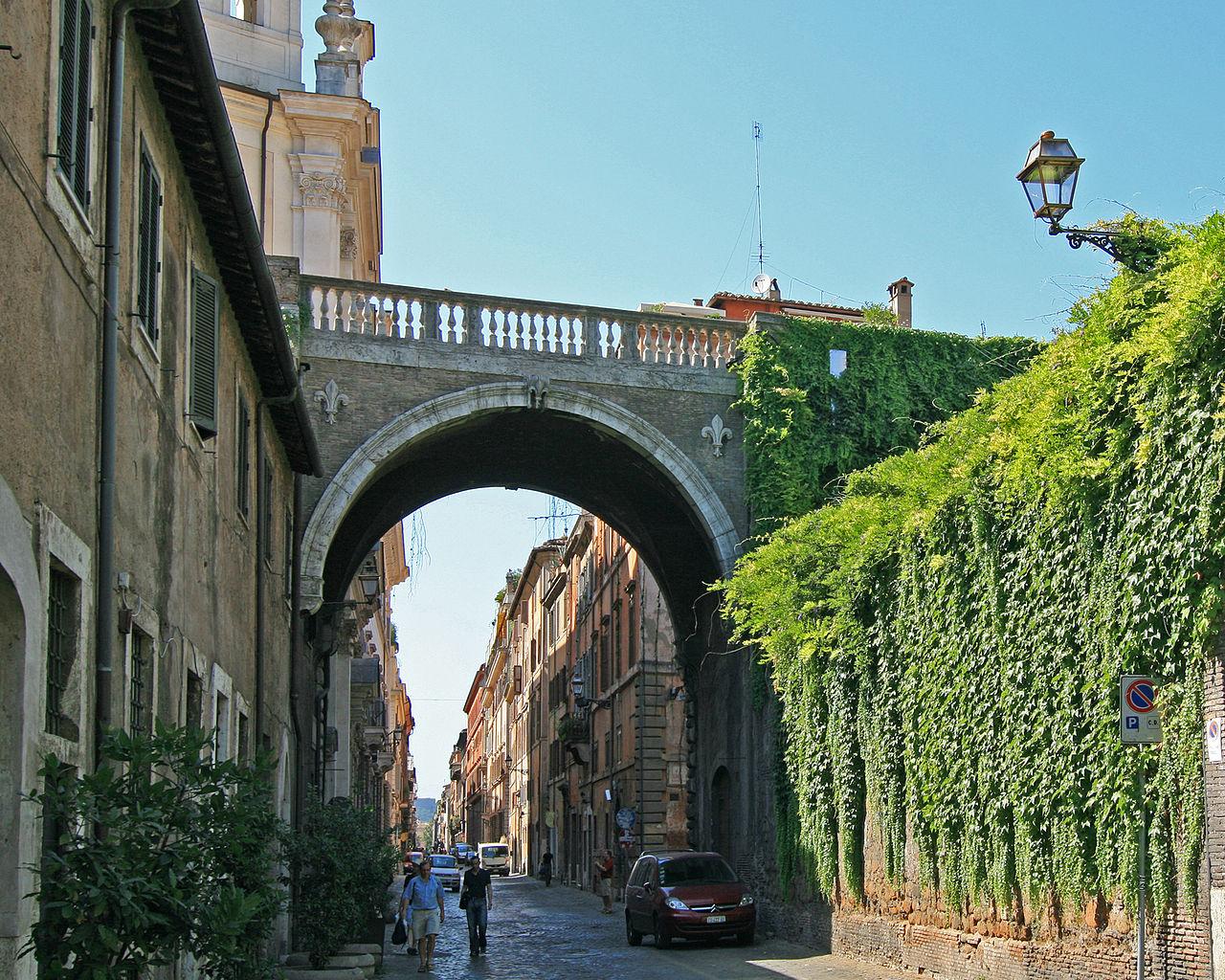 Ponte Farnese_Arco dei Farnese