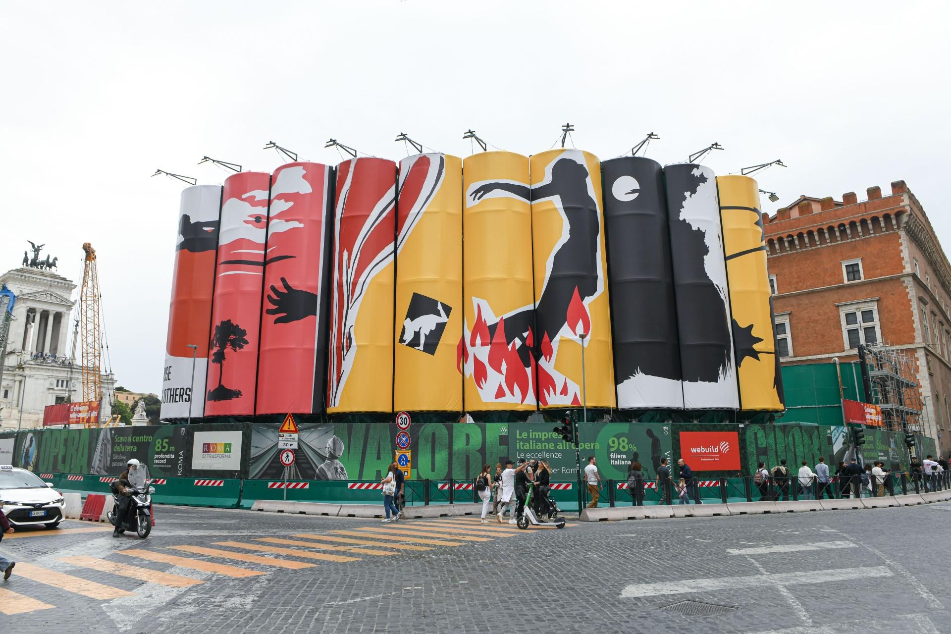 Murales, l’arte contemporanea in metro, Metropolitana di Roma Linea C, svelata l'opera di Marinella Senatore