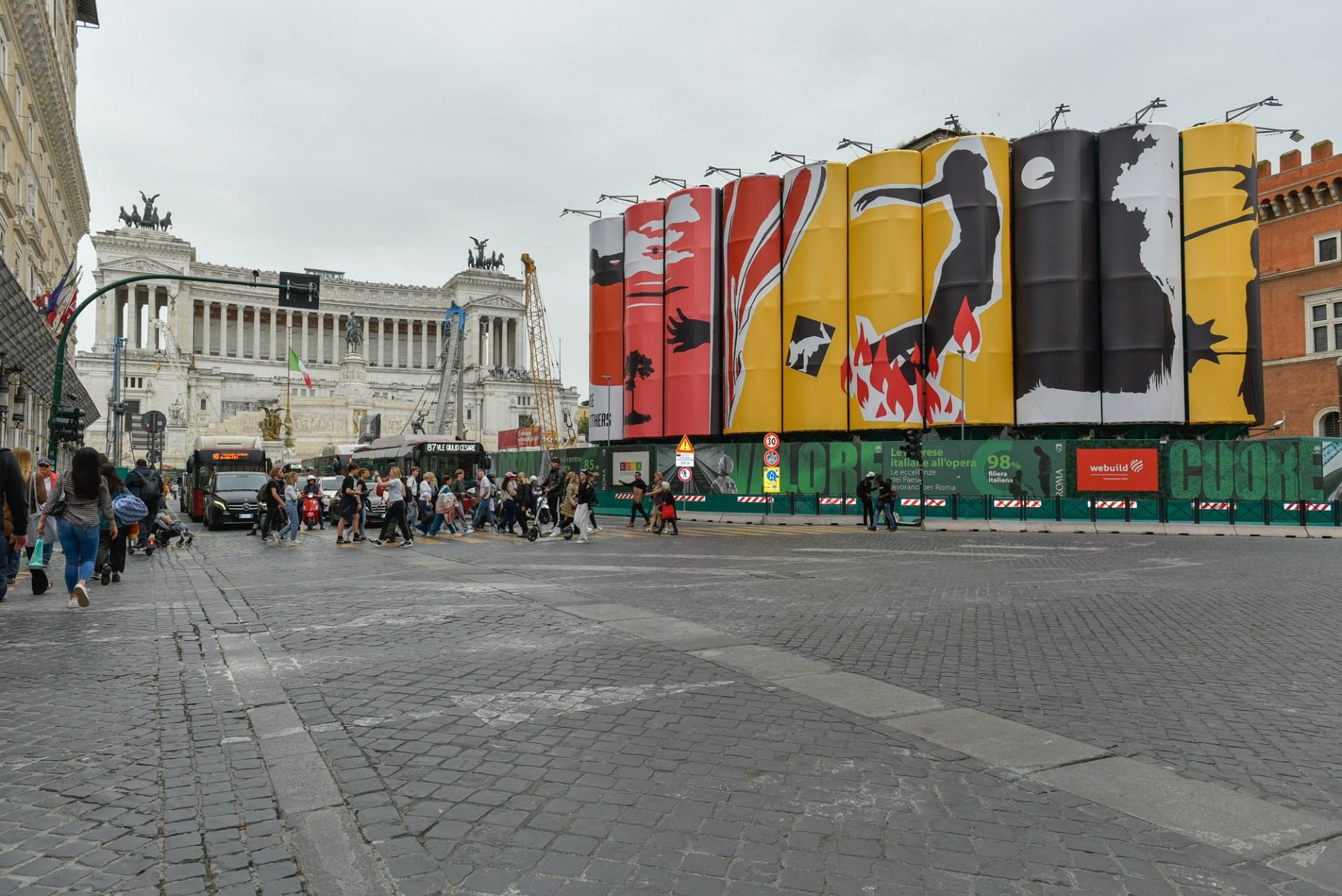 Murales, l’arte contemporanea in metro, Metropolitana di Roma Linea C, svelata l'opera di Marinella Senatore