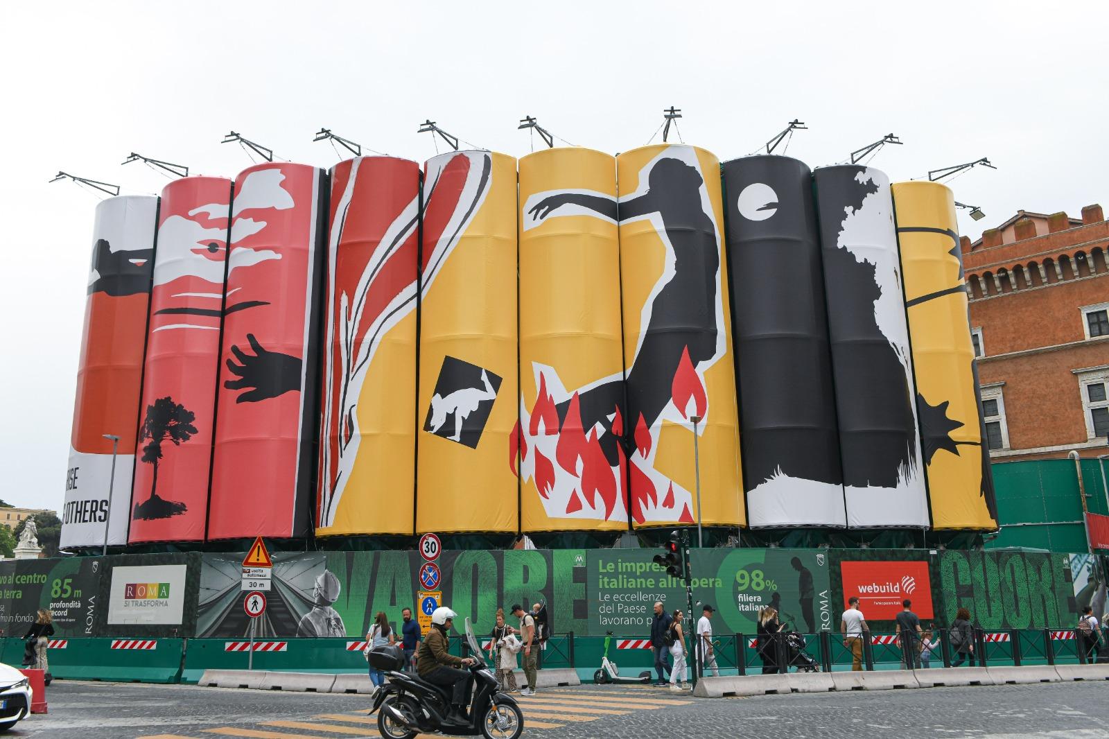 Murales, l’arte contemporanea in metro, Metropolitana di Roma Linea C, svelata l'opera di Marinella Senatore