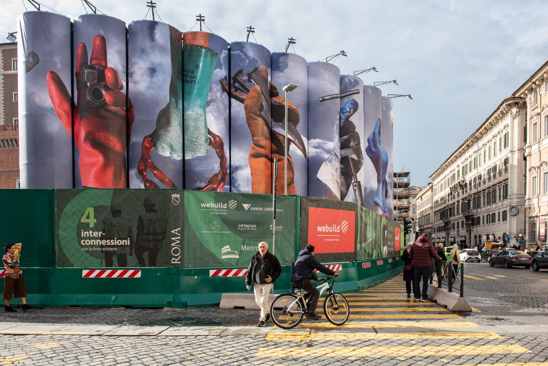 Murales, l’arte contemporanea in metro, Metropolitana di Roma Linea C