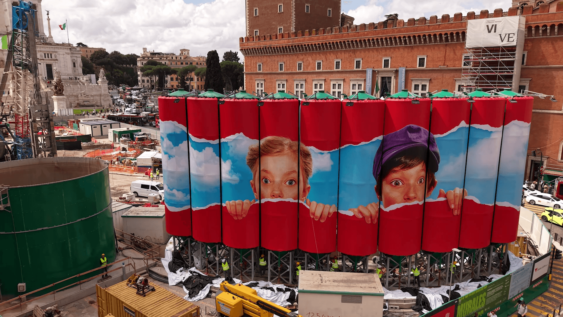 Videonews Murales, l’arte contemporanea in metro, Metropolitana di Roma Linea C, svelata l'opera di Pierpaolo Ferrari