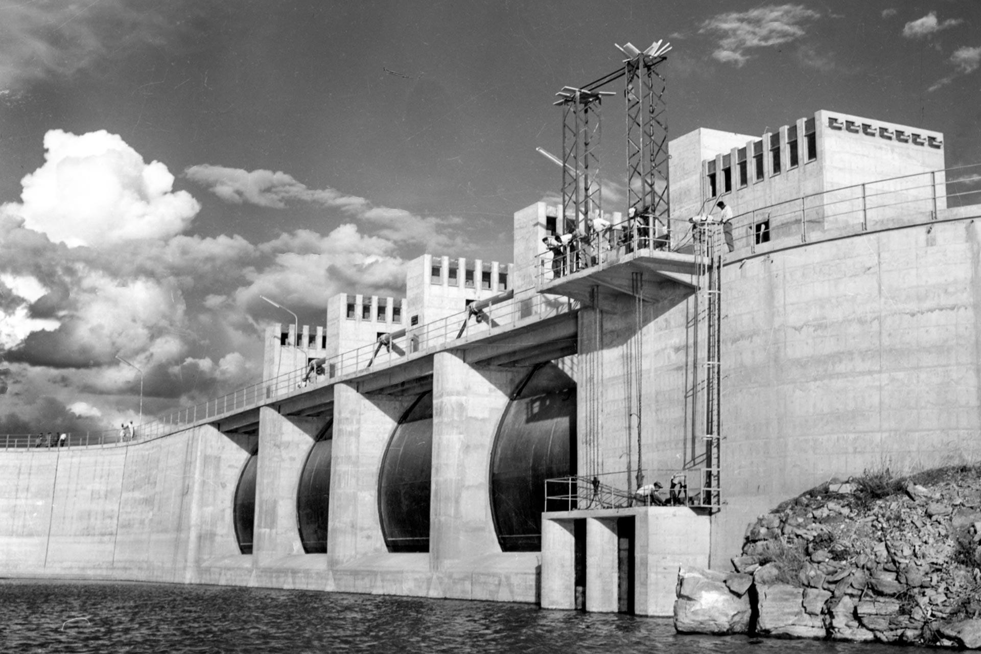 Koka Hydroelectric Project on the Awash River, Ethiopia