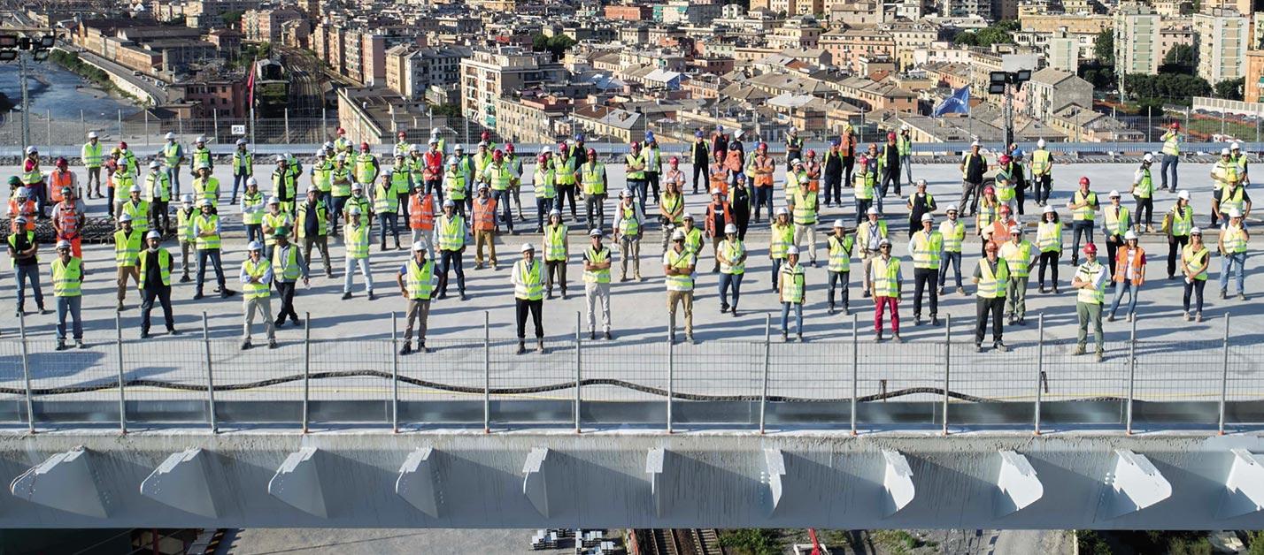 Il nuovo ponte di Genova
