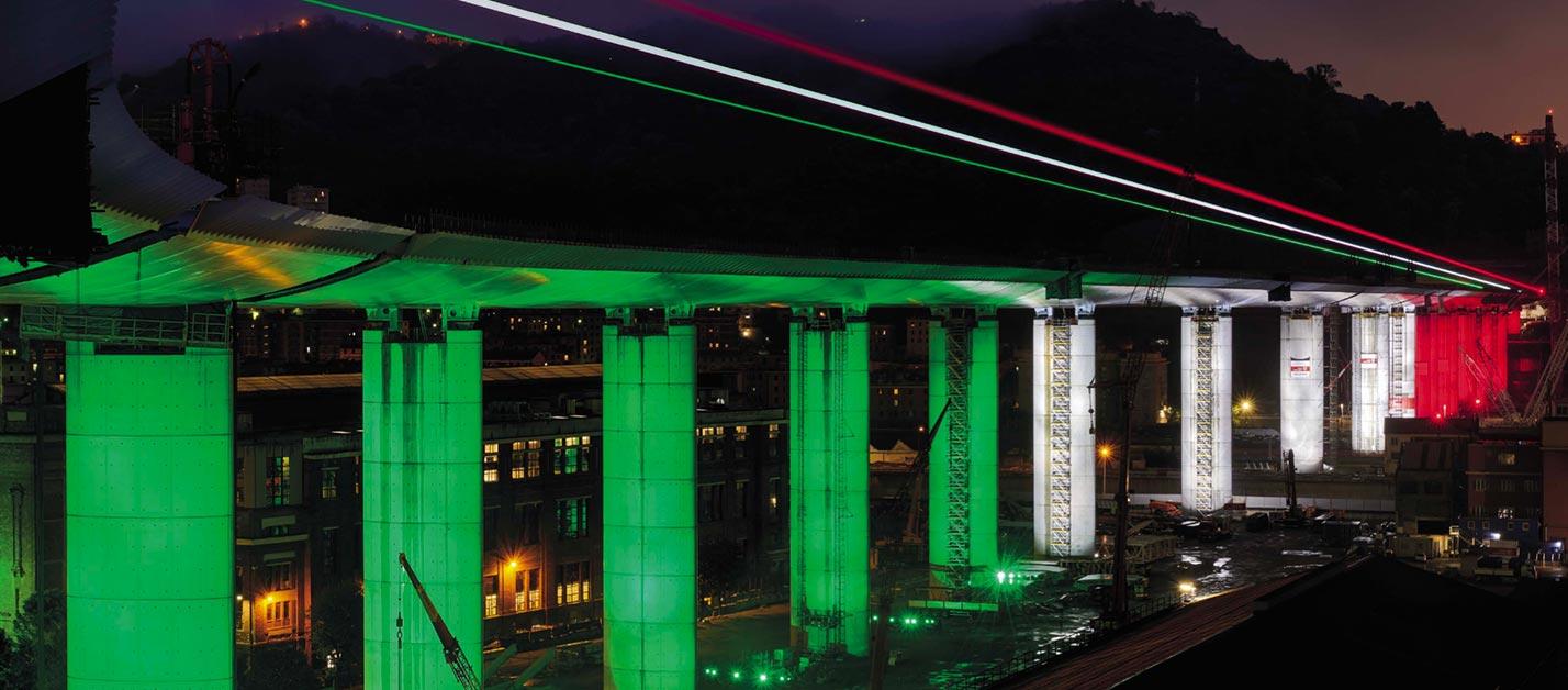 Il nuovo ponte di Genova