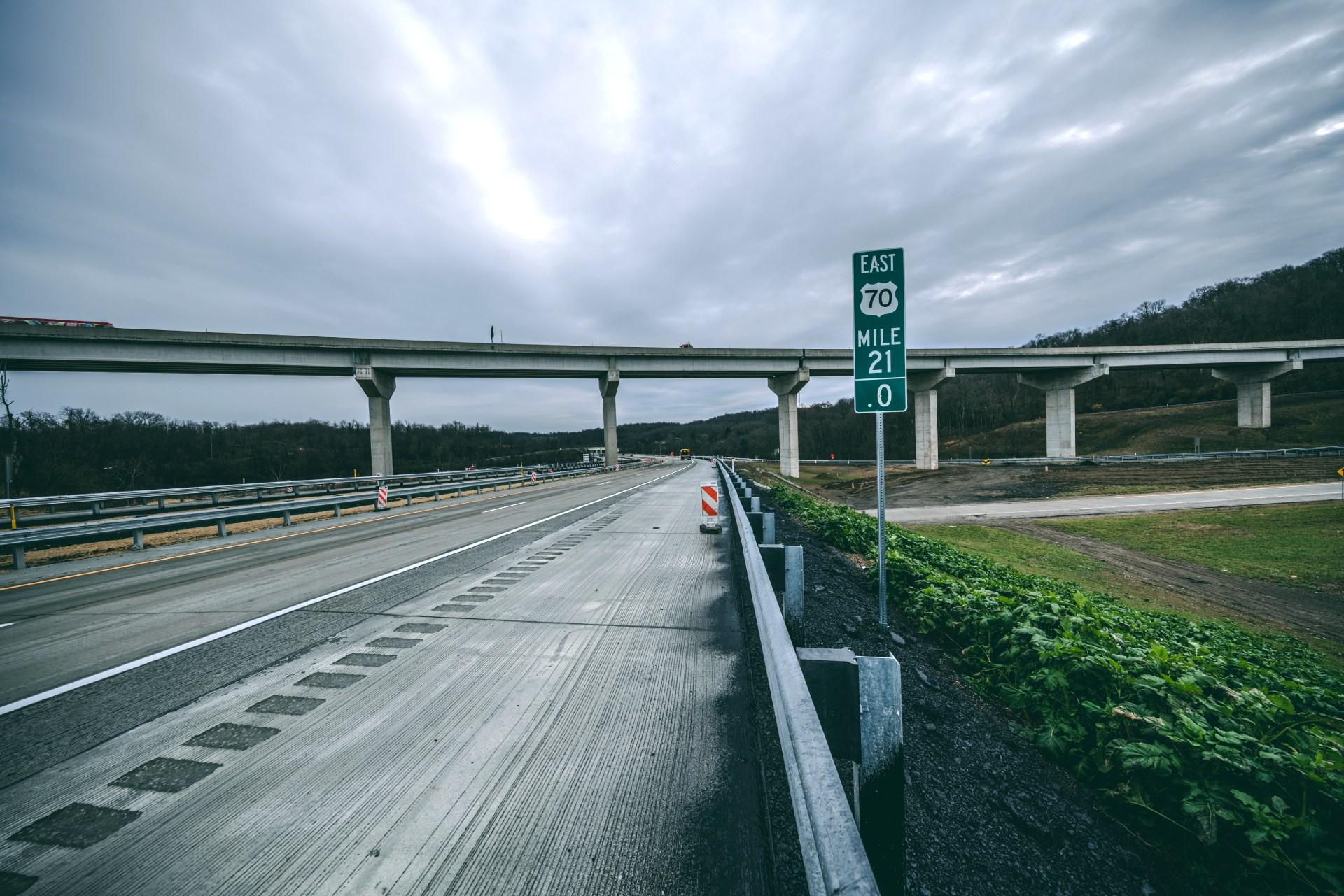I-70, Pennsylvania, USA