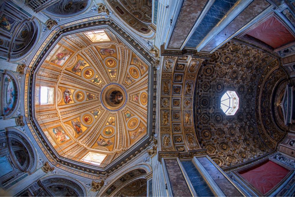 Completato il consolidamento e il restauro della Chiesa di Santa Maria di Loreto, Metro Roma Linea C,  Webuild