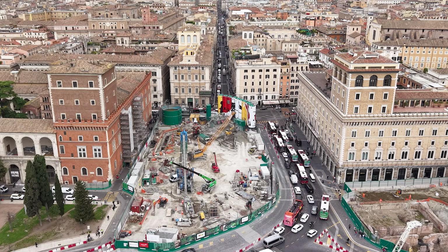 Stazione Venezia, Metropolitana di Roma Linea C
