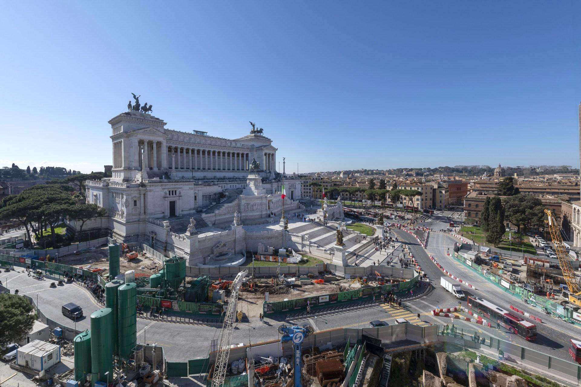 Metropolitana di Roma Linea C Stazione Piazza Venezia