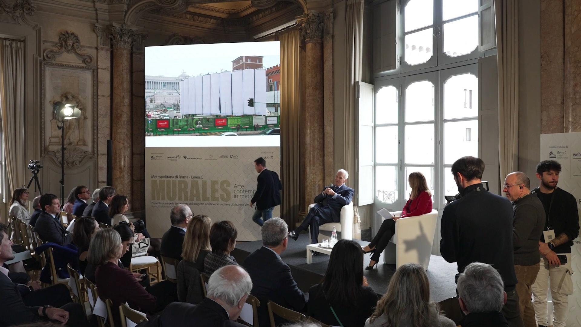 Murales, l’arte contemporanea in metro, Metropolitana di Roma Linea C