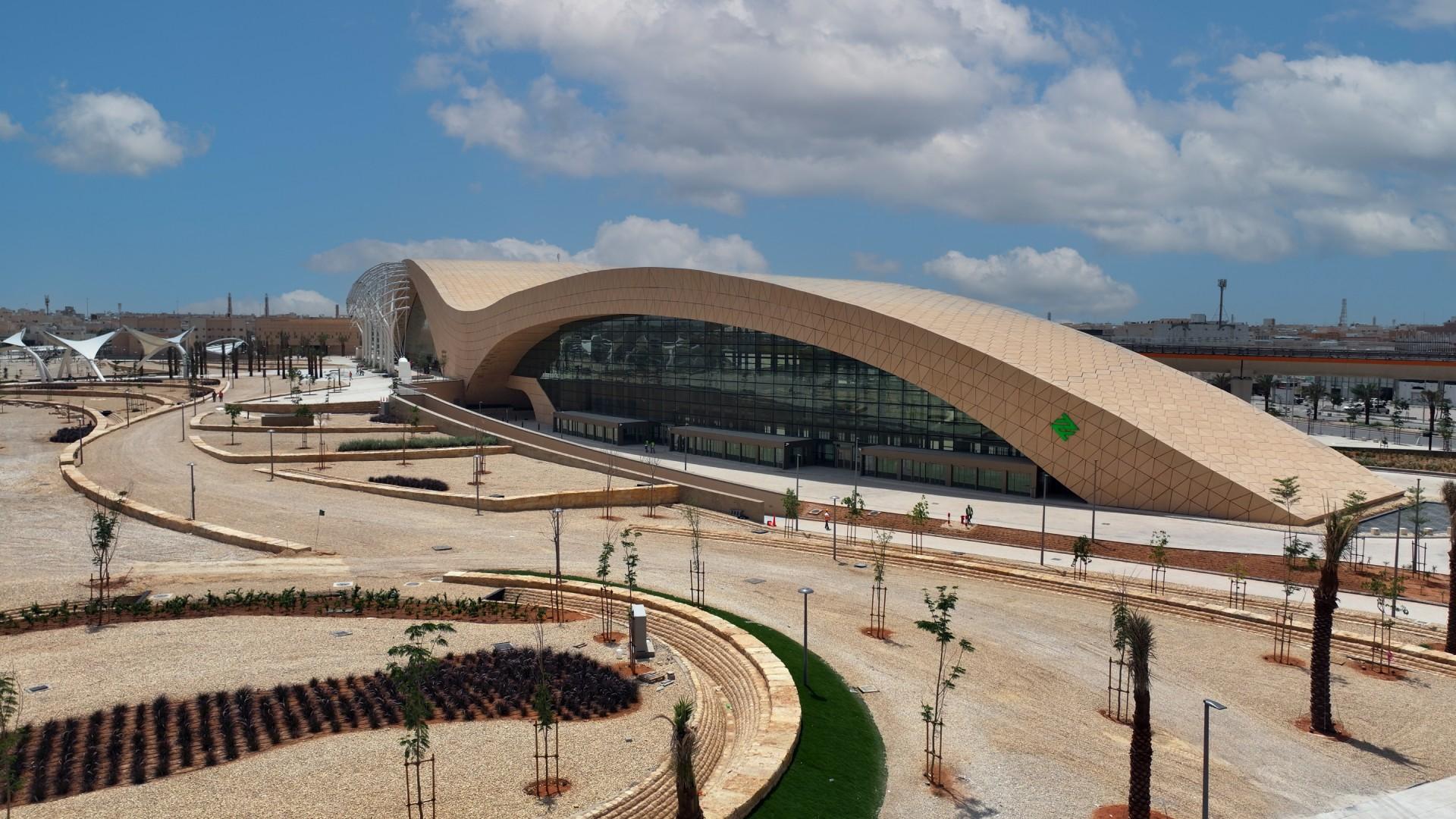 Western Station, Orange Line, Riyadh Metro - Saudi Arabia