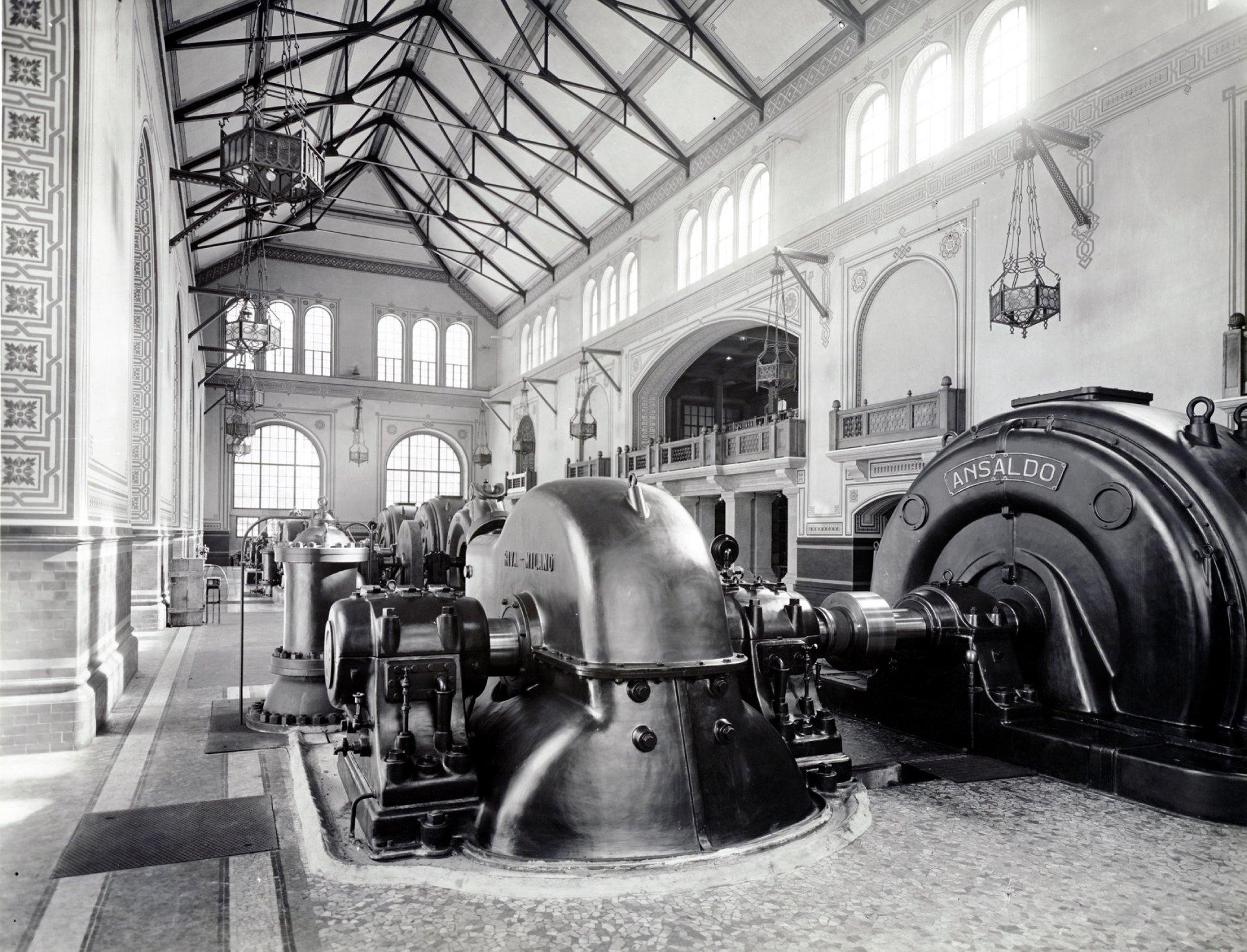Centrale idroelettrica di Rovesca, Italia - 1926