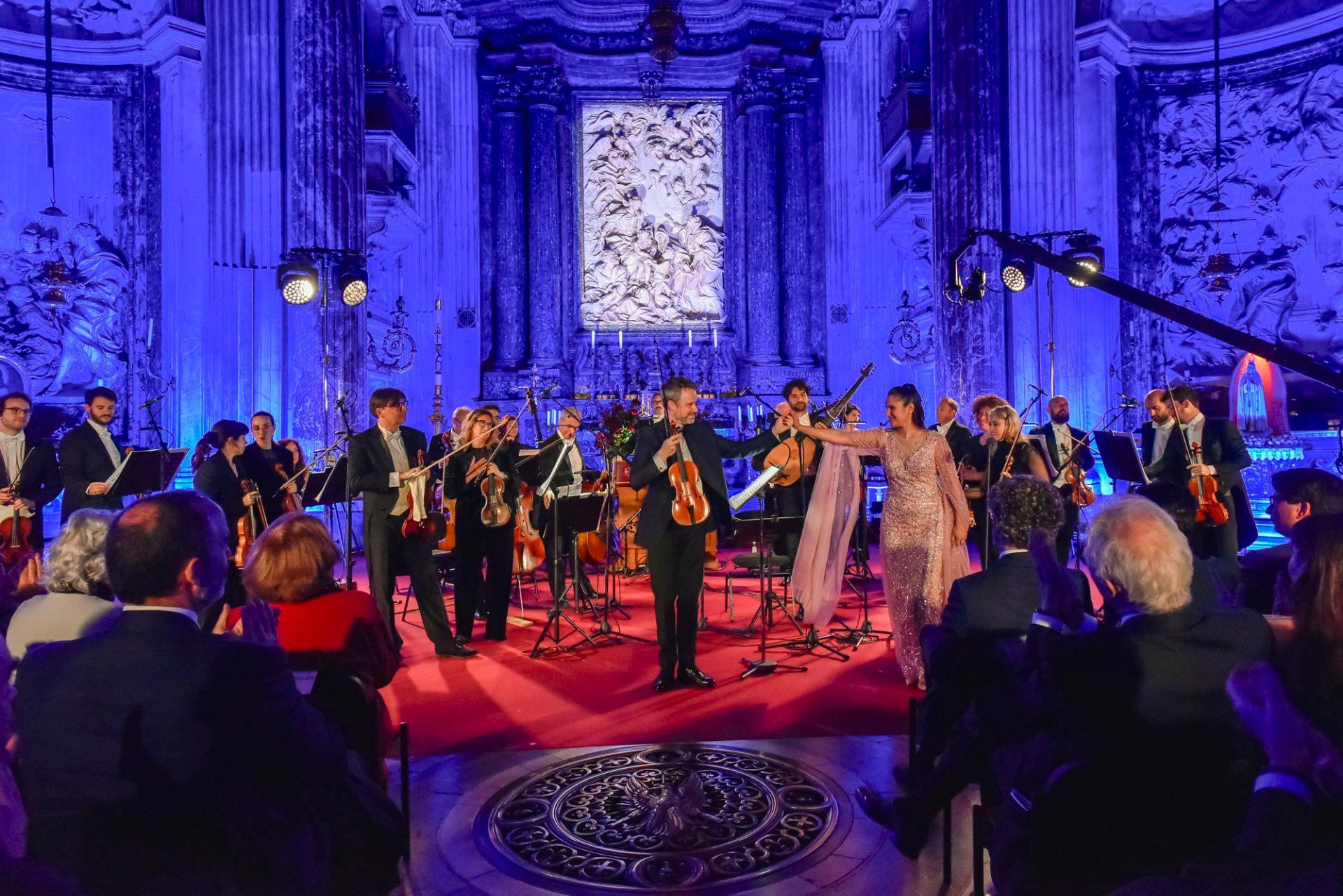 Agnes in Lumen. Concerto Evento Webuild a Piazza Navona, Roma