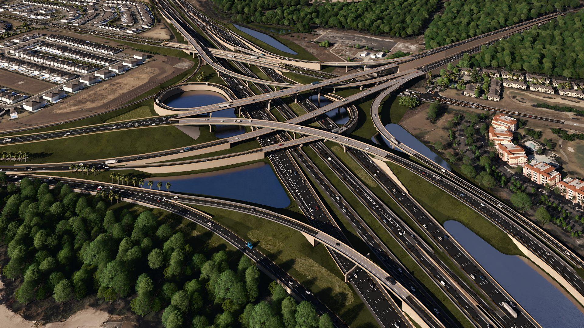 Moving Forward I-4 Project 2, Florida, USA - Credits Marvin Classen of Classen Graphics